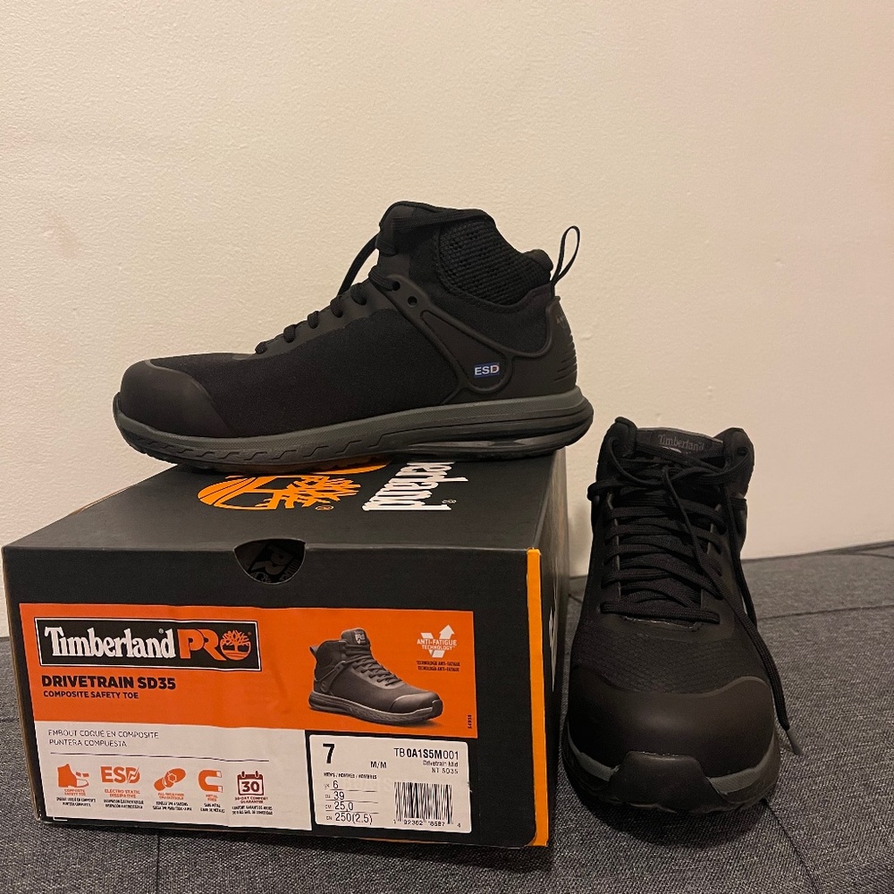Timberland safety toe